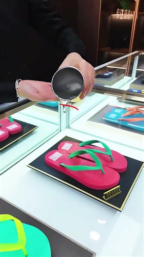 Testing the slip resistance of slippers