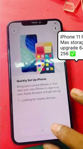 iPhone 11 Pro Max storage upgrade 64 to 256 repair ✅ #iphone #mumbai #iphoneuser ##display #network