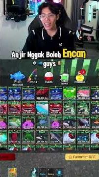 Enchant Diamond Rod dapet SEHUN❌ dikasih SAHUR✅ #shorts #roblox #fishit