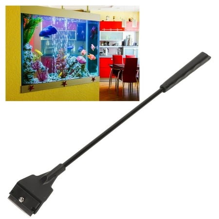 Aquarium Scraper, Fish Scraper Cleaner Detachable Blade Glass Cleaner Tool With 5 Replaceable Blade - Walmart.ca