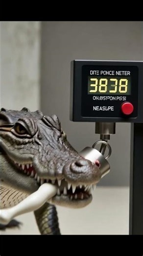 "Jaguar Bite Power Revealed! 🐆 1500 PSI!"