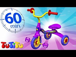 TuTiTu Compilation | Tricycle | And Other Toys on Wheels | 1 HOUR Special