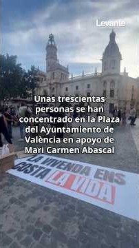 València exige que se apruebe el decreto 'Mari Carmen' contra los desahucios y los fondos buitre