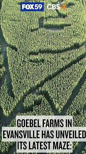 Evansville farm honors Charlie Kirk with corn maze memorial