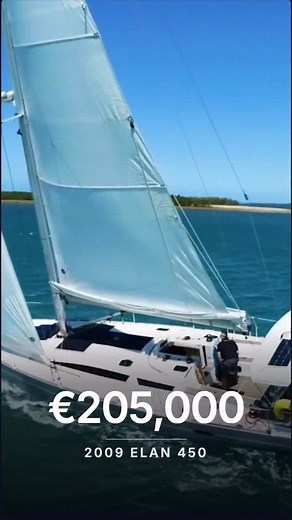 Friends, today we have a 2009 Elan 450 — a fast, elegant racer-cruiser designed by Humphreys Yacht Design — for €205,000 (tax included) This one is in exceptional condition, with €60,000 in upgrades over the last 2 years and meticulous maintenance throughout. I added one incorrect detail somewhere in the description — can you spot it? Tell me if you find it 🙂 📍 Location: Le Cap d’Agde, France Length: 13.6 m Fuel: 203 L Fresh water: 444 L Engine: Volvo D2-55 (55 hp, 2500 h) Layout: 3 cabins / 2