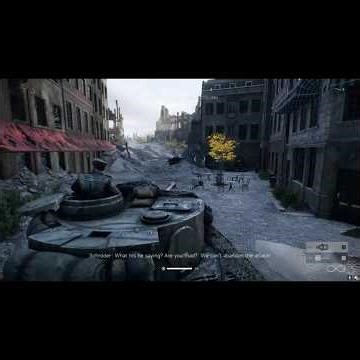 Battlefield V - The Last Tiger War Story (Play as a German) #battlefield