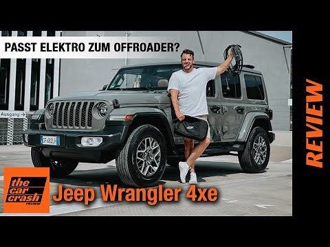 Jeep Wrangler 4xe (2021) Plug-in-Hybrid: Passt ELEKTRO zum Offroader? 😡 Fahrbericht | Review | Test