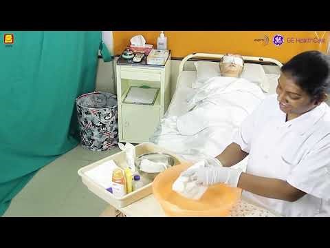 Bed Bath Procedure (Marathi)| बेड बाथ - प्रोसिजर