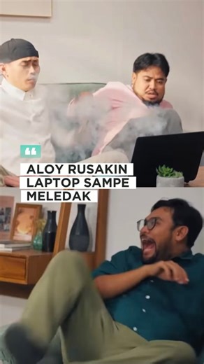 M Rafa on Instagram: "Meledak tuh laptop king wkwkw #misteraloy #rigen"