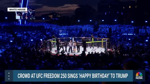 Lots of knockouts, pageantry, and a few big upsets at UFC event on White House lawn