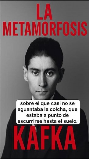 "Gregorio Samsa se despertó convertido en insecto" | La metamorfosis de Kafka 🪳
