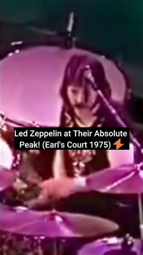 Led Zeppelin Live at Earl's Court, London 1975 #shorts #LedZeppelin #EarlsCourt1975