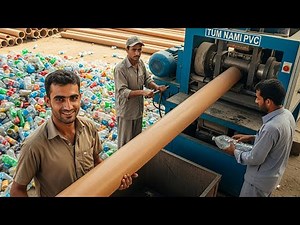 Process of Recycling Massive PVC Pipes In Factory | How PVC Pipes Are Made | Inside Pipe Factory