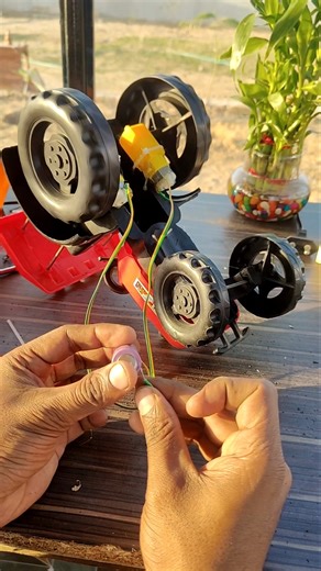 DIY Remote Control Tractor | Motor Fixing Part | RC Tractor Project Hindi