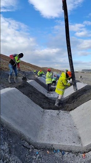 Heavy Infrastructure Drainage Build – Trapezoidal Canal Work Ongoing