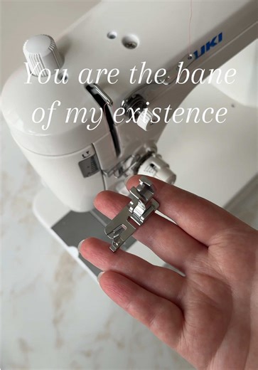 Struggling with the Rolled Hem Foot for Sewing Machines?