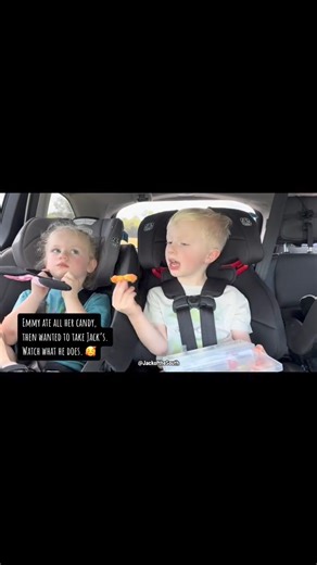 Jack and Emmy had birthday parties and got candy to take home. Each...