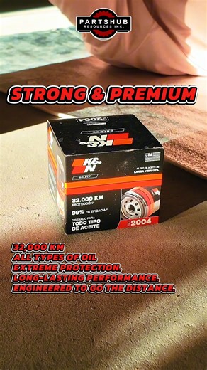 OIL CHANGE? DON'T FORGET TH THE FILTE. An oil change isn’t complete without replacing the oil filter. The oil filter traps dirt, sludge, and metal particles that circulate in the engine oil while your engine is running. When the oil filter is old or clogged, it can cause: ❌ Dirty oil to circulate back into the engine ❌ Poor lubrication ❌ Faster engine wear K&N Oil Filters help keep engine oil clean for better lubrication and added protection of vital engine parts. With a proper filter in place, 