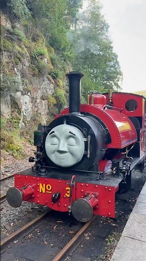 Sir Handel from Thomas and Friends Running Around His Train 🚂 #SteamEngine #ThomasTheTankEngine