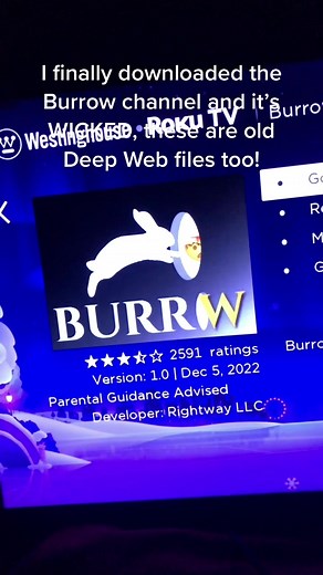 Exploring Burrow Channel on Roku: Old Deep Web Files Revealed
