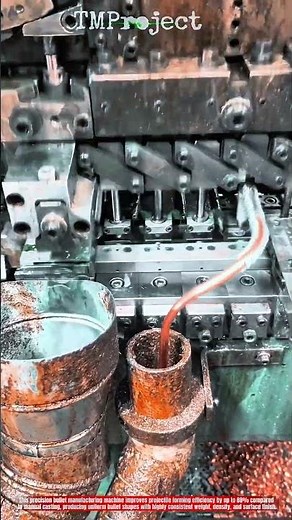 Innovative Precision Bullet Manufacturing Machine: High Accuracy Projectile Forming System