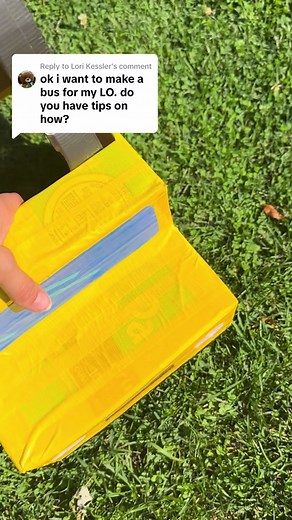 Replying to @Lori Kessler Here’s the bus tutorial!!! Let me know if you need anything!💛🖤💛🖤💛🖤💛 I tried to make it straight forward and a fast / efficient making process. Good luck! Send photos or tag me!!🎃 🚌 #kidscostume #buscostume #schoolbus #craftymom #diycostume #makersgonnamake #LifeOnTikTok #tiktokpartner #toddlersoftiktok #toddlermom #trucks #truckcostume #cardboardandducttape #bus #toddlers #halloweencostume #homemadehalloween