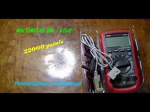 présentation multimètre UT61E