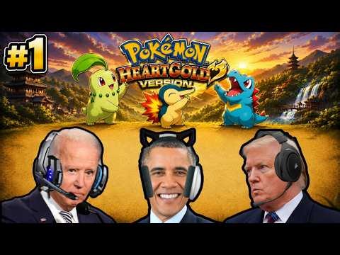 US Presidents Play Pokémon Heart Gold
