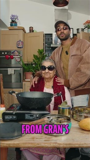 Guest Chef from London Cooks with Gran: A Culinary Journey #shorts