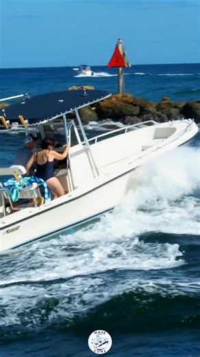 4.6K views · 39 reactions | Mako pushing thru a wavy Boca Inlet - is this motor getting overworked #bocainlet #southflorida #boatlife #yachtlife #bocaraton #southbeach #saltlife #boating #fishing #fishinglife #dayout #greatdayout #funinthesun #fishingtime #summervibes #summer #paradise #miami #miamibeach #boca #beachlife #speed #summertime | Wave Zone | Facebook