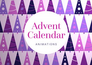 Christmas Advent Calendar Window Reveal Animations | Enchanted Media