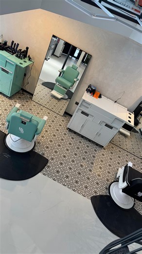 Built for long days, clean cuts, and real professionals. If your shop looks like this — clients stay longer. ✂️ #barbershopsetup #barberfurniture #barberchair #modernbarbershop #barbertools | John Barber & Sons
