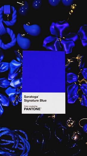 Saratoga Spring Water on Instagram: "A powerful force in design, blue is a dependable, timeless color family known for tranquility, while reminiscent of the sea and sky. The feelings evoked and the connection to nature make it the perfect choice to become Pantone’s Saratoga® Signature Blue."