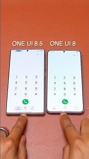 Galaxy S25 Ultra One UI 8.5 Design vs S25 Plus One UI 8