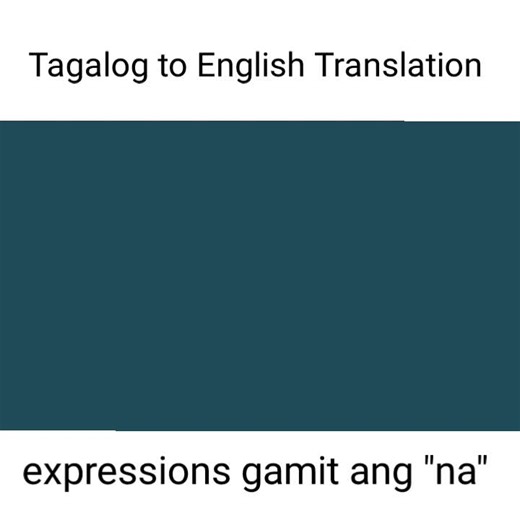 Learn English and Tagalog Expressions | Vocabulary Lesson