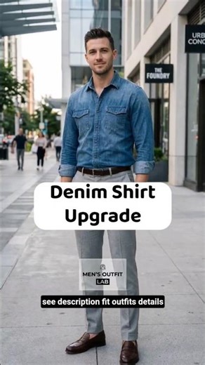 How to Style Denim Shirts for Men (Modern Looks)