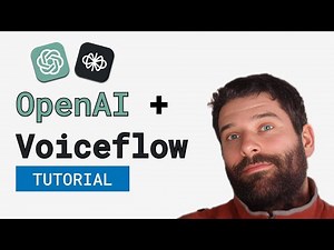 How to Build a Chatbot with OpenAI Assistants API (Voiceflow & Replit Tutorial),