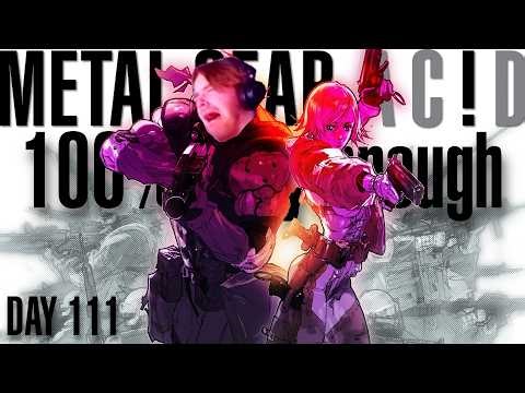 Getting 100% Completion In Every Metal Gear Game... | Day 111 | Metal Gear Acid
