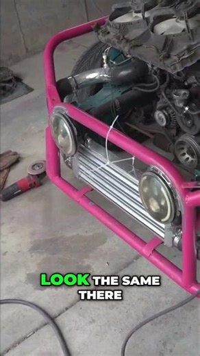 Welding Brackets: Headlight Alignment and Cleaning #shorts