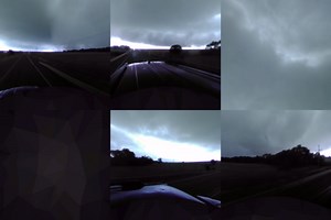 360 VIDEO: Never-before-seen footage of EF3 tornado south of Elk City, OK on May 16, 2017 from development through wedge phase, including deployment of the 360 tornado probe directly in the path. Note the sporadic baseball size hail stones in the "bear's cage" and near 100 mph rear flank downdraft just south of the wedge. Video from roof-mounted 360fly by Reed Timmer Extreme Meteorologist | AccuWeather