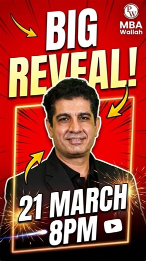 Never in the History of MBA Wallah | Join us on 21st March at 8 PM #shorts