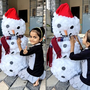 31K views · 94 reactions | #diy #snowman #Christmas | Dipali Art-Creation | Facebook