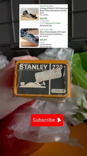 These Stanley hand planes are still in the box #collectibles #tools #shorts