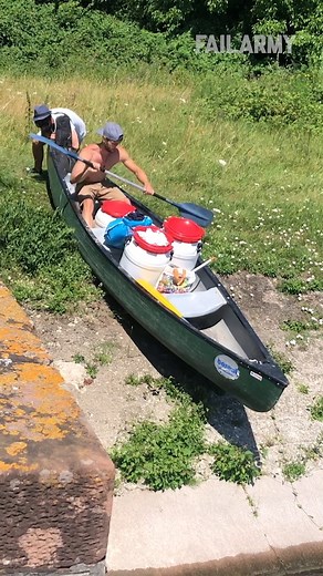 49K views · 145 reactions | leave the launch to the pros ‍♀️ #boating #canoe #nature #fail | FailArmy | Facebook