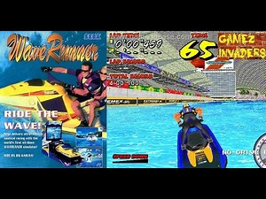 SEGA WAVERUNNER GP Jet Ski Racing Game (Intermediate Track)