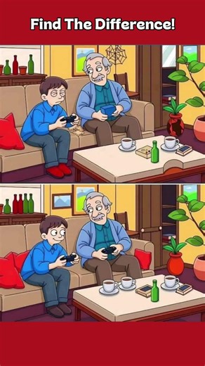 Find Differences in this Mind Game Challenge Now