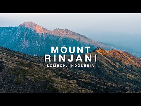 Mount Rinjani (2020) : Cinematic Drone in 4K