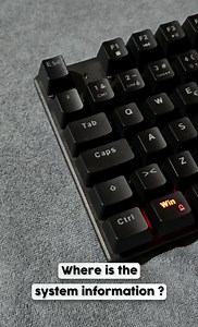 1K views · 7.4K reactions | https://youtu.be/ydsK2DeU-Gk?si=KBOmBpU9eSYLT_vf System Information | #tricks #shortcuts #asmr #computer #education #technology #tutorial | Ahmad Shamshad | Facebook