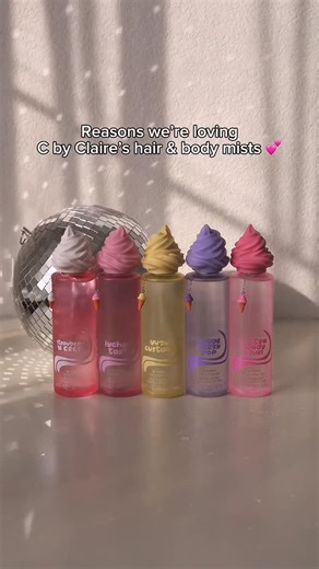 Claire’s on Instagram: "Are you a scent layering girlie or a one fragrance queen? ✨👇 This is your sign to try C by Claire’s hair & body mists #Claires #fragrance #scentlayering #asmr #unboxing @hannahsienne"