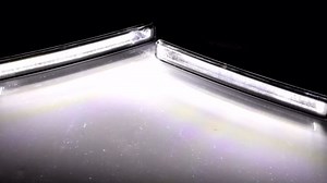 iJDMTOY 7-Inch Universal Fit Xenon White High Power 30-SMD LED Daytime Running Light Bar (DRL) w/Wiring Harness